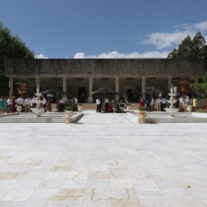 aperitivo al aire libre para bodas en pazo de galicia