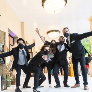 equipo organizador para eventos del pazo
