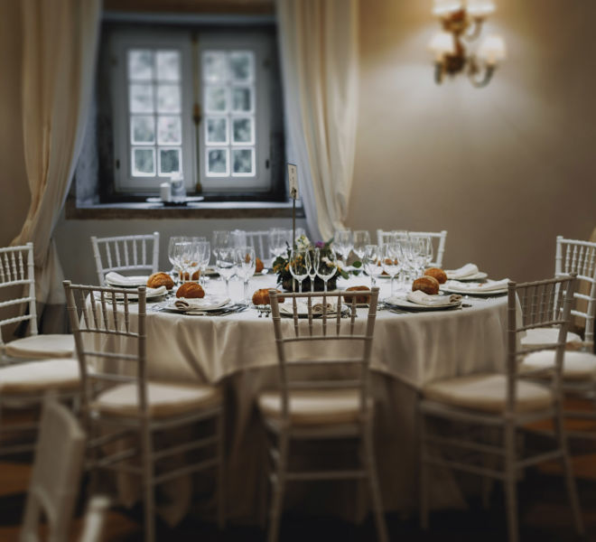 mesa banquete de bodas en salon pazo santiago