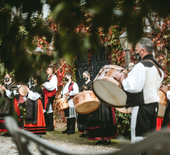 musica tradiconal gallega boda de otono en pazo gallego