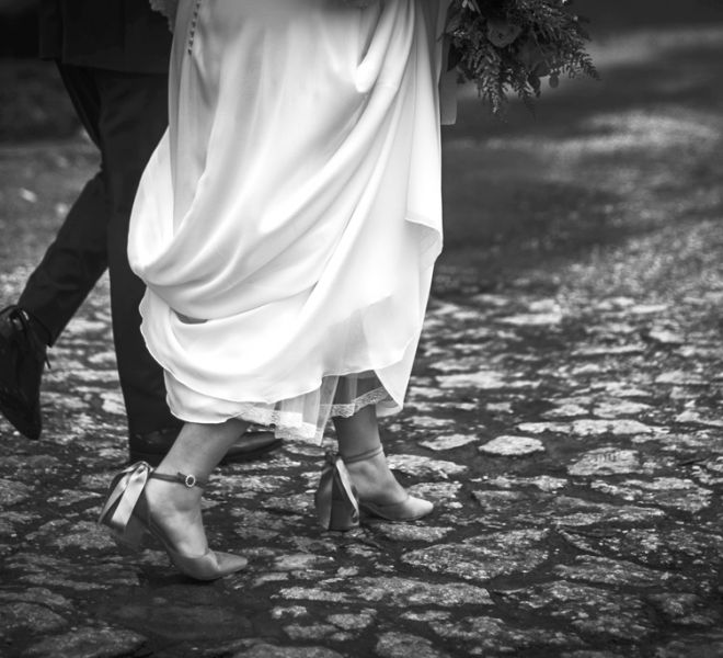 detalle zapatos de novia boda cerca de santiago
