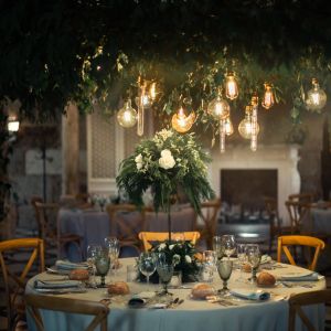 Decoracion Del Salon Olivos Para Bodas En Finca Pazo Do Tambre