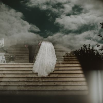 Llegada De Los Novios Al Salon De Bodas Cerca De Santiago