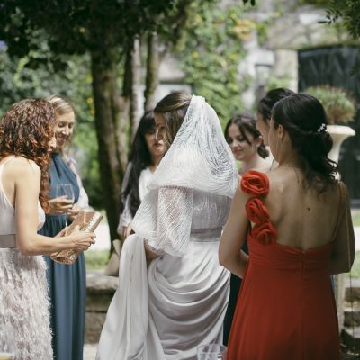 Bodas Al Aire Libre En Verano En El Pazo Cerca De Santiago