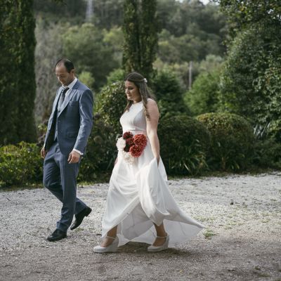 Exteriores Con Jardines En El Pazo Para Bodas Cerca De Santiago De Compostela