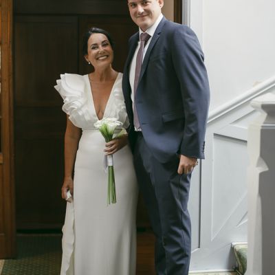 La Novia En El Interior De Pazo Do Tambre